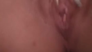 My wet pussy and little friend