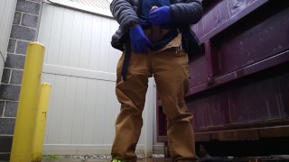 Jerking Off Behind Dumpster Coronavirus