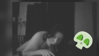 Great mouth on this big white whore