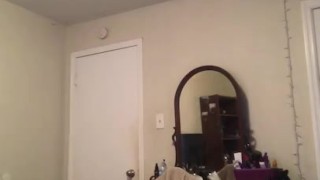 Shaking my ass with new toy inside 