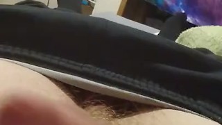 GUY MOANING WHILE JERKING OFF BIG WHITE DICK - WON’T MAKE IT TO THE END