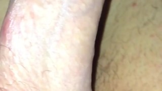 I love to touch my pumping cock