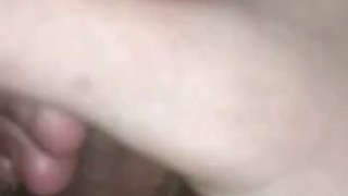 COVD19 stroking and spitting on my cock