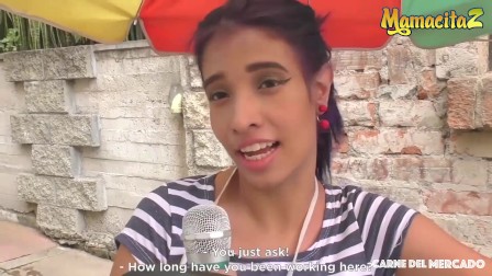 Carne Del Mercado - Stunning amateur latina Babe Sex Break At Work