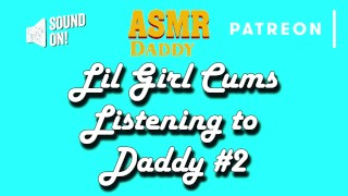 Slutty Girl Cums Everywhere Listening to ASMR Daddy (Audio) #2