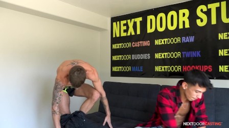 NextDoorCasting - Married Couple's First Time Fuck On Camera