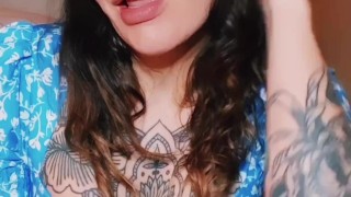 sweet sexy JOI Gia distracts you while you're working from home