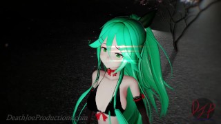 MMD R18 4k Yamakaze Sexy outfit in - Heart Attack - 1035