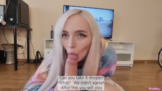 What can I do to get you to let me play? Stepsister is ready for anything!