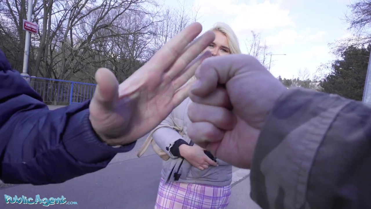 Preview 6 of Public Agent British Tourist Gina Varney Sucks Czech Dick