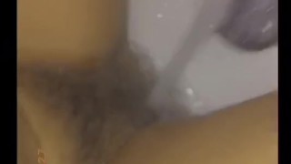 Shower tease and teen plays