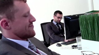 Sydney Australia Corporate Office Workers Hung Suck Offs and Cum Releases