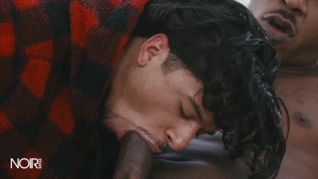 IconMale - Sexy latino Armond Rizzo rides Deep Dic's big ebony cock