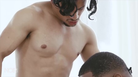 IconMale - Sexy latino Armond Rizzo rides Deep Dic's big ebony cock