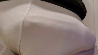 Big Bulge Cock Tease almost SFW lol