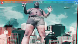 Unstoppable Growing Giant Craves Destruction (VFX)