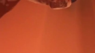 BHOCOLATE THUNDER JERKS OFF IN SHOWER