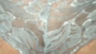 She caught me stroking my cock and she rewarded me with her pussy to fuck instead in multiple ways