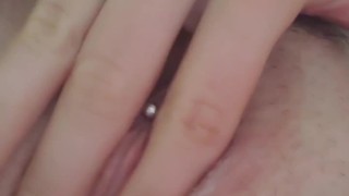 my pussy gets extremely wet and juicy after I play with my clit.