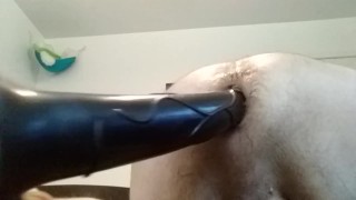 Making my ass cum