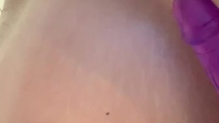 Kitty Gets Nasty In The Tub, Tries Buttplug For First Time!