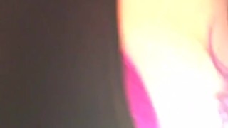 Big titty goth gf shakes tits