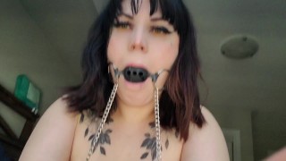 Ball Gagged Anal Play