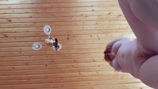 Strippers Cynthia Vellons And Crystal Crown Leave The Pole To Ride His Cock- PervMilfsAndTeens