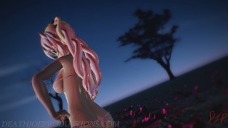 MMD R18 Sexy Luka - Deep blue town 1084