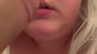 Requested gagging noises. 
