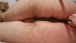 Slutty Bottom Using Prostate Massager