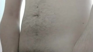 Solo male Masturbation on bathroom 