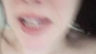 Dirty HAIRY Pink Pussy Pees into Bowl Plays with Pee Loves It 