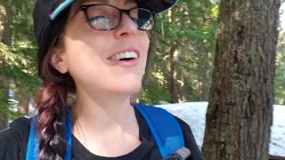 Hiking And Pissing Makes My Pussy Creamy