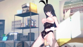 Mai Sakurajima (3d hentai)