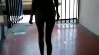 Nancy Carmona desnuda en público