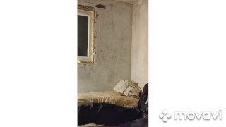 In the evening I took off my fatigue from my feet.