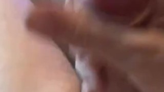 Cumming on myself. 