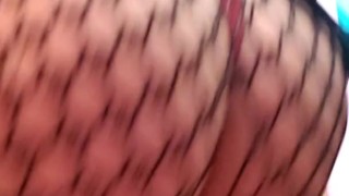 School girl bouncing her fat ass for daddy