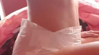 Emma in Libero diaper
