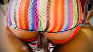 Skittles burst all over my dick