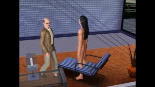 Oligarch called a married couple for joint sex | sims
