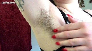My Hairiest Pits - Hairy Armpit Worship Sweat Fetish Brunette All Natural