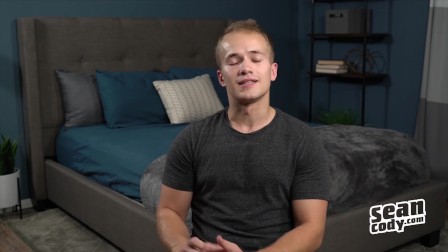 Sean Cody - Blonde hunk Kit wanking and fingering his sweet ass