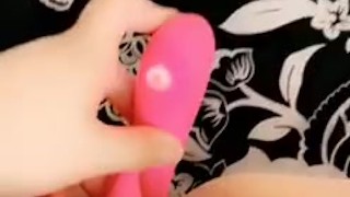 Playing with my vibrator 