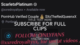 Wife plays with her clit for Daddy