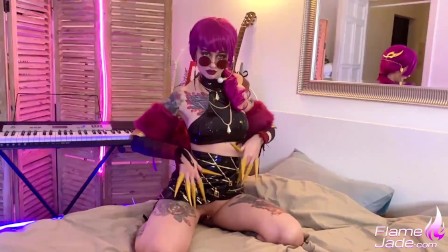 Evelynn blowjob and Hard anal Sex - Cosplay League of Legends