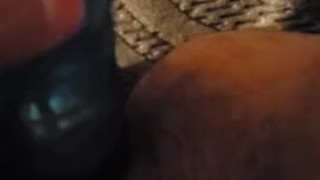 Dildo fuck before boyfriend gets home 