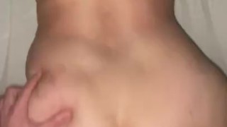 Taking A Big White Dick Until He Cums In Me