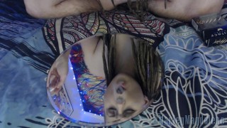 Smoking And Squirting Hairy Pussy In Heels